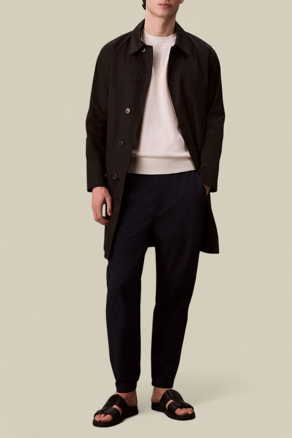 תמונת כל הלוק של מכנסיים ארוכים סלים פיט